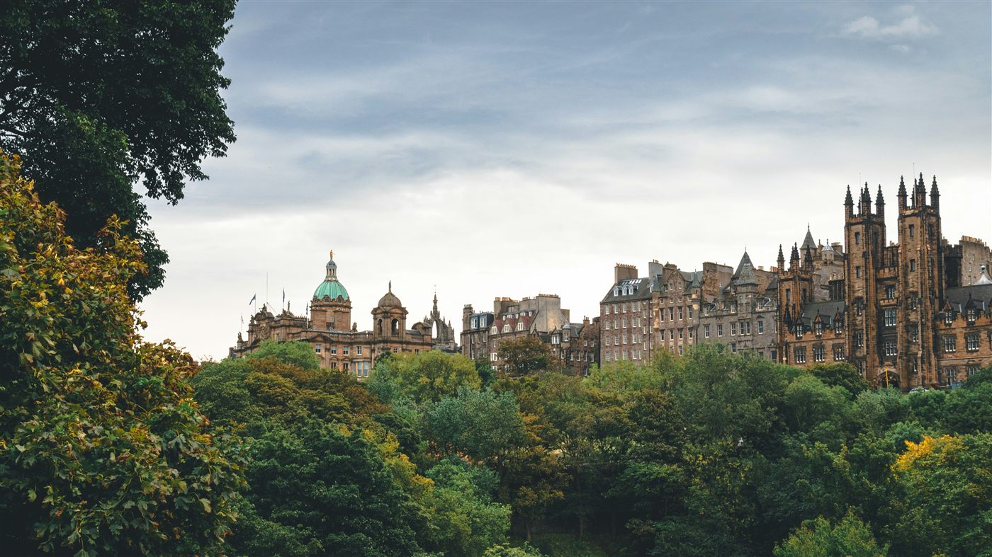 UK Edinburgh castle